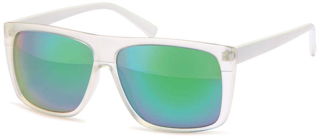 Sonnenbrille mit mirrored with verspiegelten ensunglasses glasses Gläsern