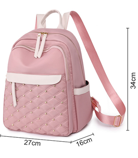 Rucksack für Damen in rosa